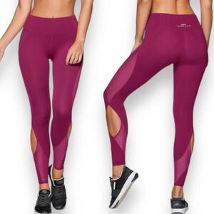 Lorna Jane Tokyo Core F/L Cutouts Tights Leggings Size XS Extra Small